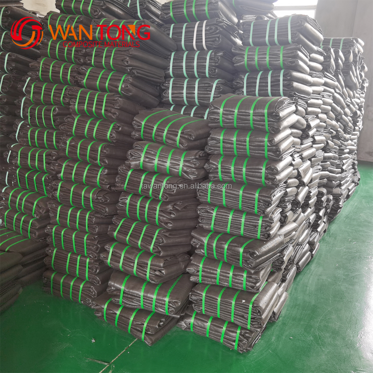 Geotextile Type Woven Geotextiles 200g /M2 for Road Construction