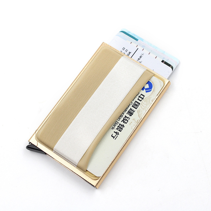Aluminum Alloy Card Holder The Perfect Combination of Style and Function for Credit Cards