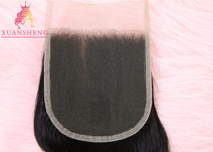 5x5 Curly Closure Brazilian Virgin Human Hair Unprocessed Body Wave Hair