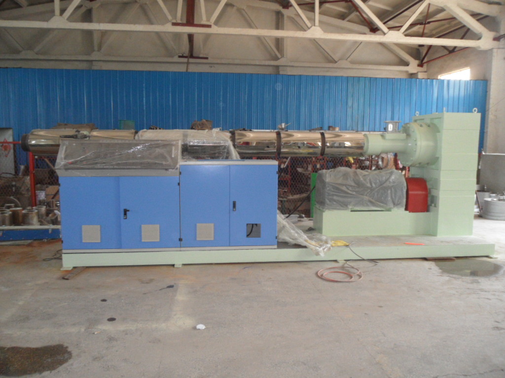 Decoration WPC Foam Board Machine , Double screw Wpc Profile Production Line
