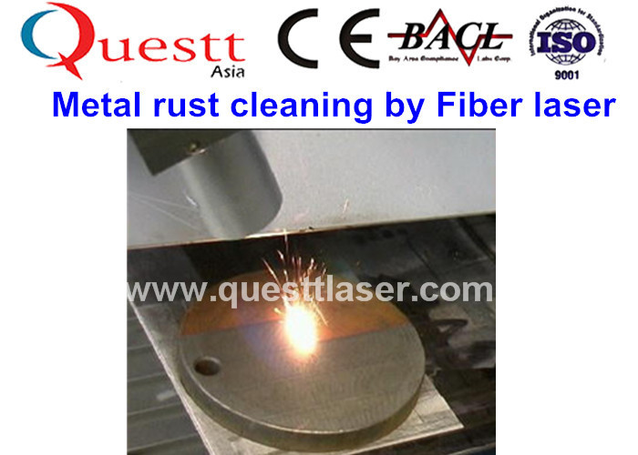 Air Cooled 200W Laser Cleaning Machine For Rust Removal Paint Coating / Welding Line