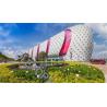 Buy cheap PPG Coating Aluminum Wall Art Panels / 4.0MM Decorative Perforated Aluminum from wholesalers