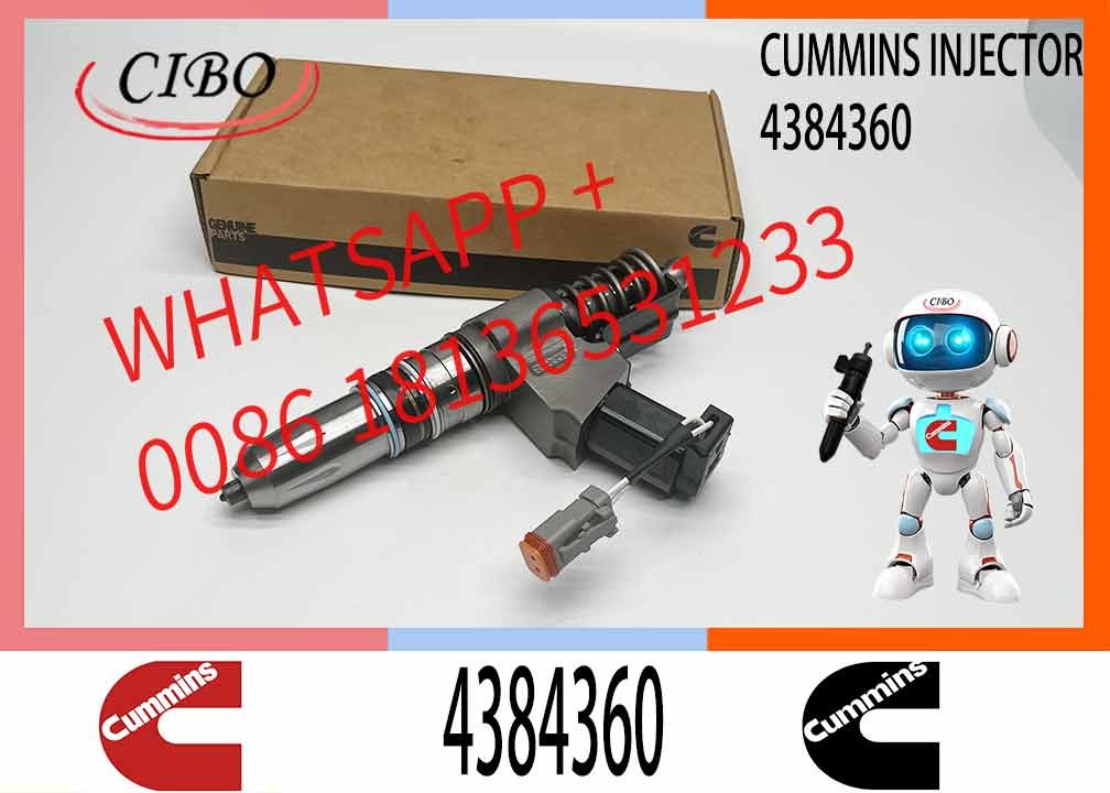Factory OEM Quality Brand New Diesel Common Rail Fuel Injector Assembly 4307516 3087560 4384360 For C Ummins N14 Engine
