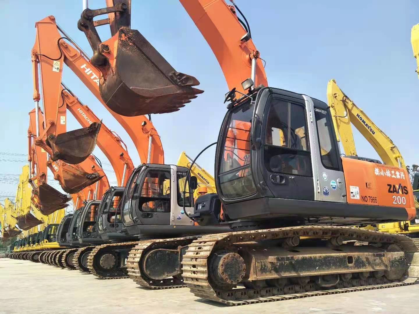 Second Hand ZX200-6 20T Hitachi Construction Machinery