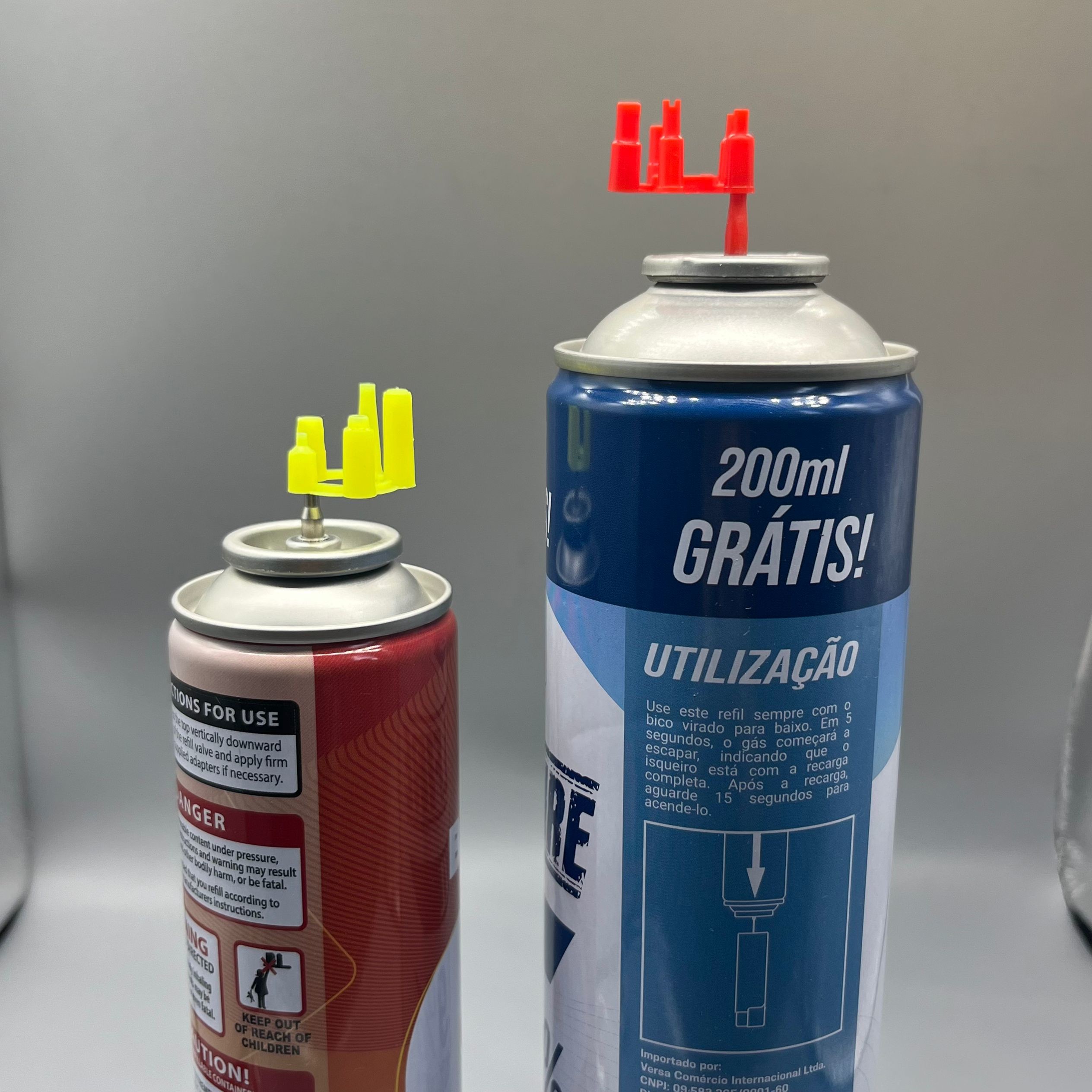 Durable Aerosol Lighter Valve for Butane Refills | Reliable Performance for Outdoor Use