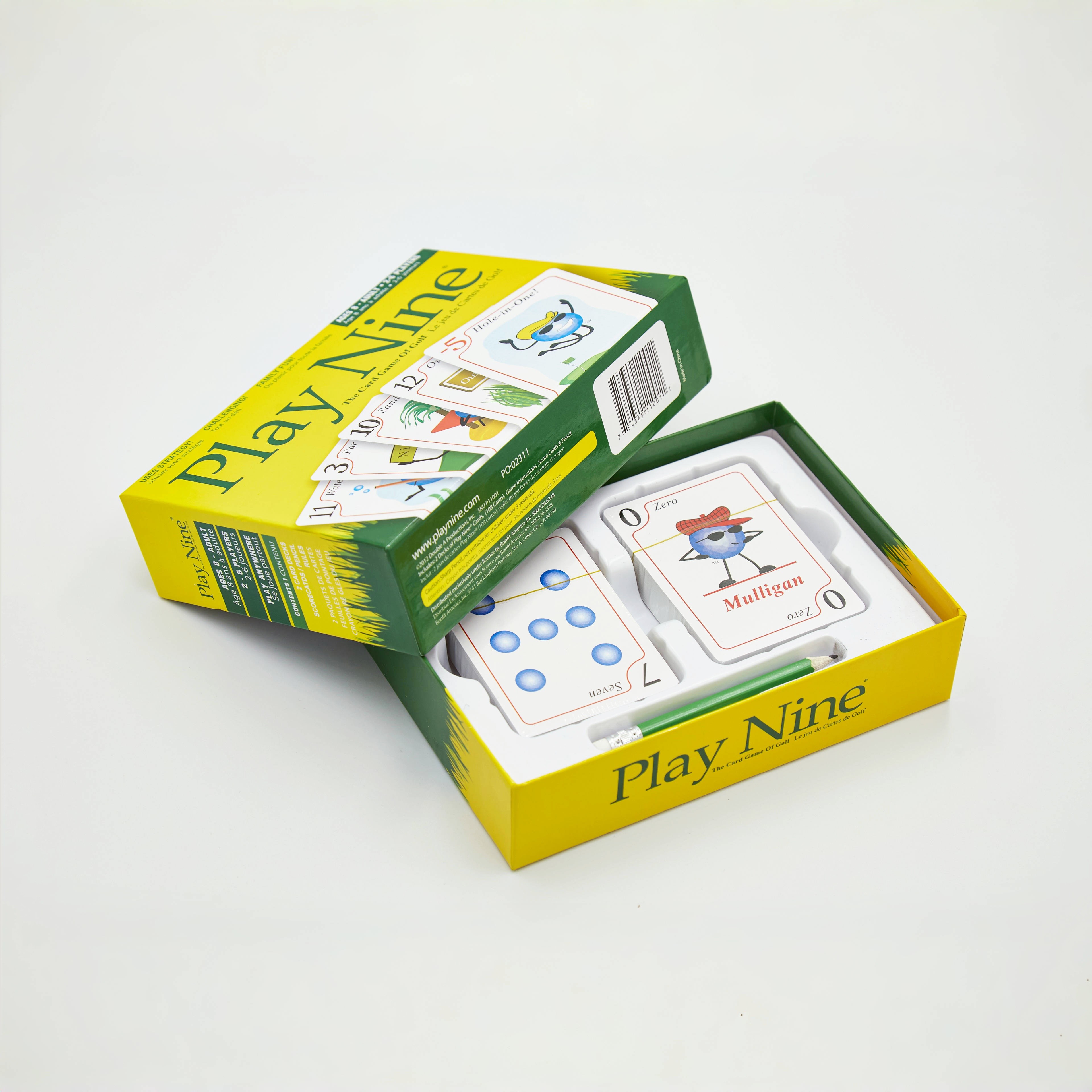 Playing Cards Custom Packaging Box Card Game Storage Gift Paper Boxes