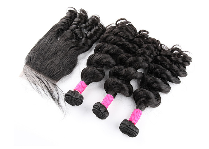 6A+ 360 Frontal Wig Big Curl Brazilian Remy Human Hair For Women 12 Inch - 30 Inch
