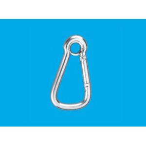 SPRING SNAP CLIP  Carbine Chain Climbing Gate Hook ZINC