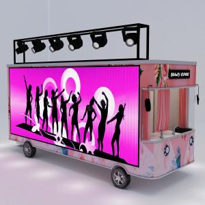  Outlet Electric Mobile T-show Clothing Shoes Bag Shawl Make Up Modelling Van Truck Trailer Manufactures