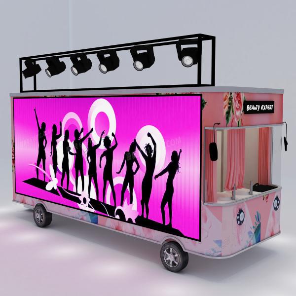 Outlet Electric Mobile T-show Clothing Shoes Bag Shawl Make Up Modelling Van