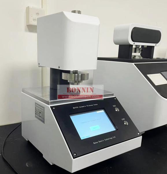 ISO 534 ISO 3034 Laboratory Cardboard Paper Micrometer, Digital Corrugated Paper