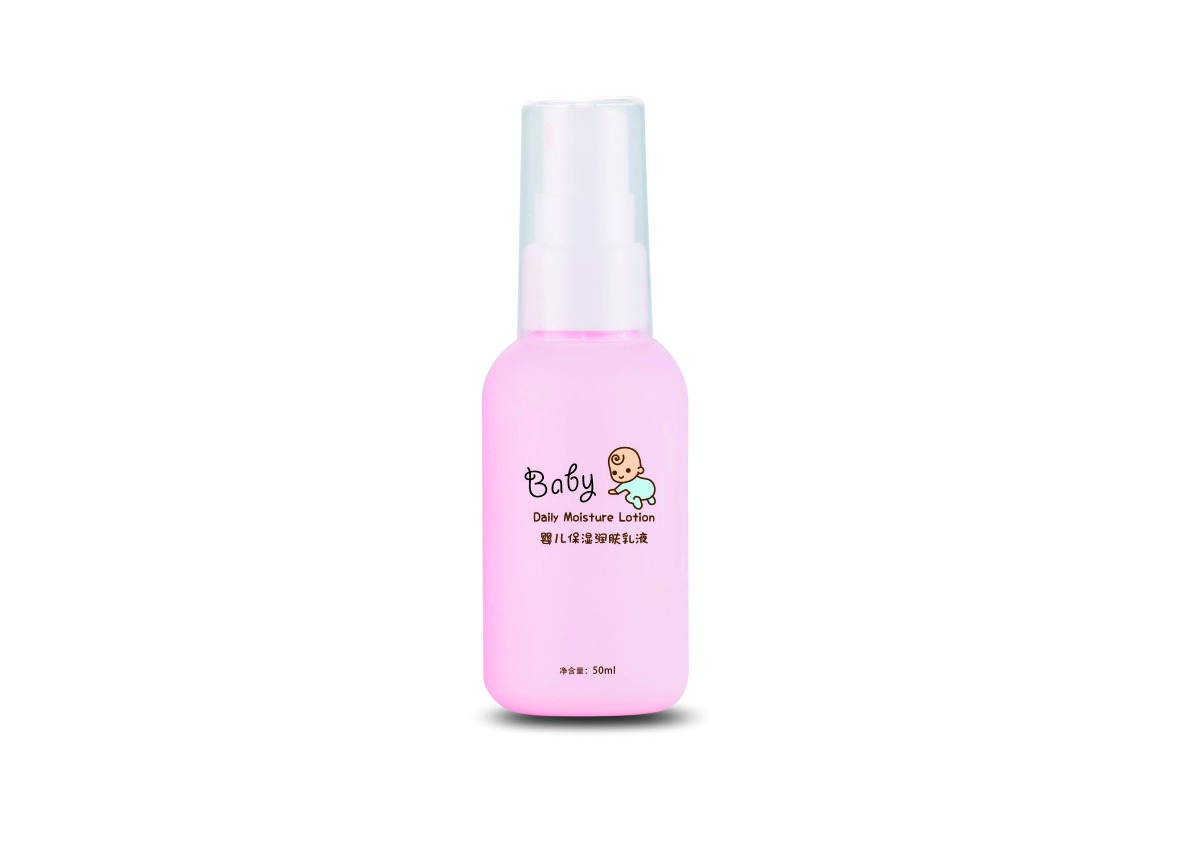 Round Shoulder Eye Serum PET Plastic Bottle With Glass Dropper 50ml 300ml