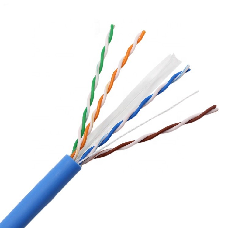 Cat6 Ethernet Cable 1000ft 23AWG Insulated Solid Bare Copper Wire UTP Unshielded