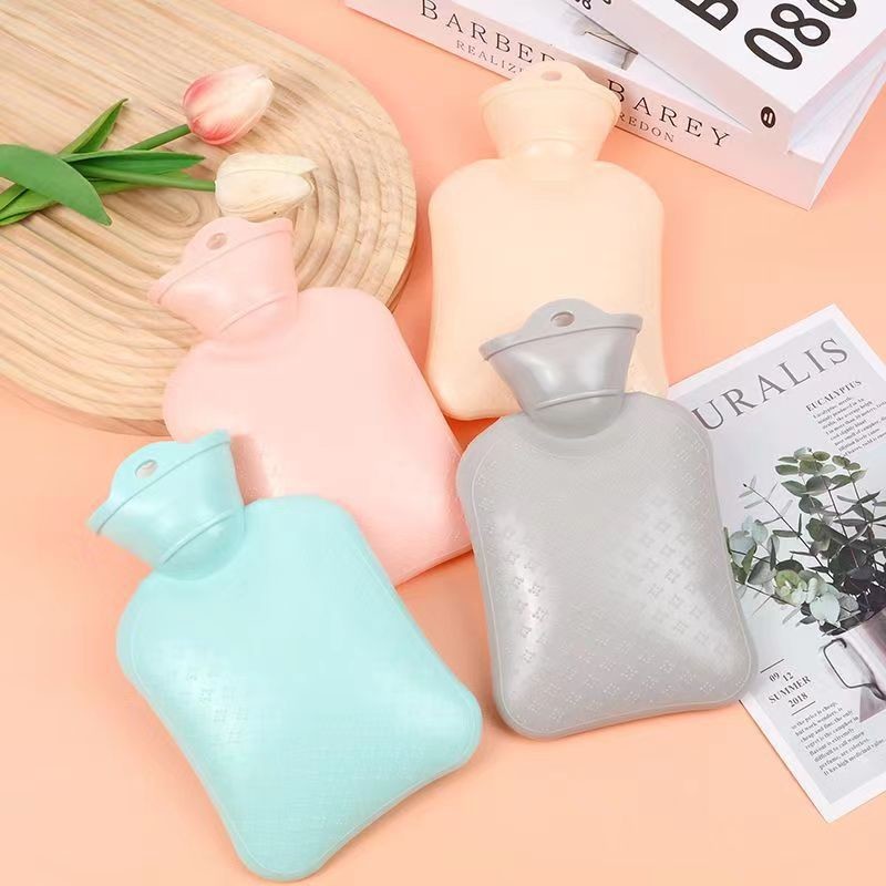 Soft Environment Friendly Silicone Hot Water Bottle Mini For Travel And Pain Relief