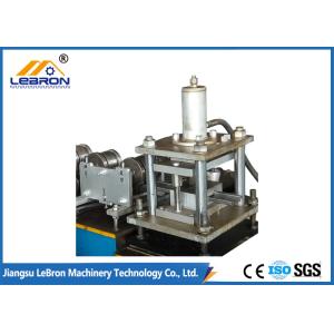 Hydraulic Cutting Shutter Door Machine , Automatic Control Rolling Shutter