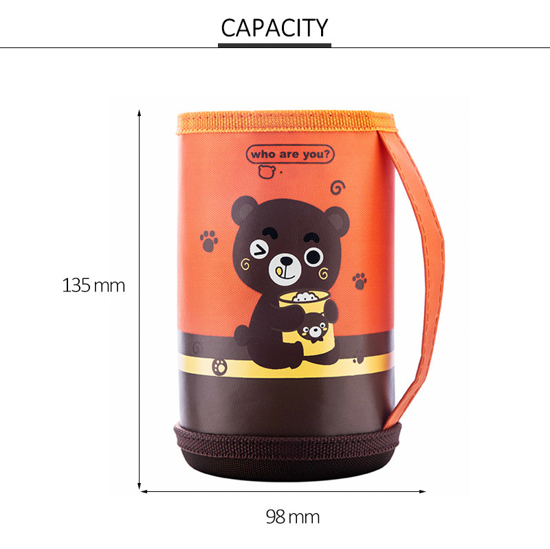 Neoprene Zipper Handle Water Child Insulated Bottle Bag