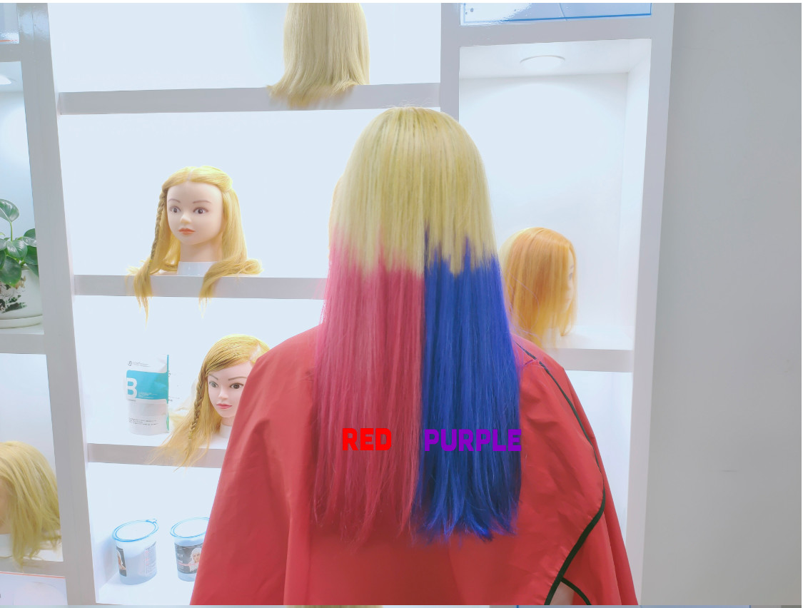 Safe Professional Hair Colour Remover Hair Dye Corrector 300ml Custom Logo