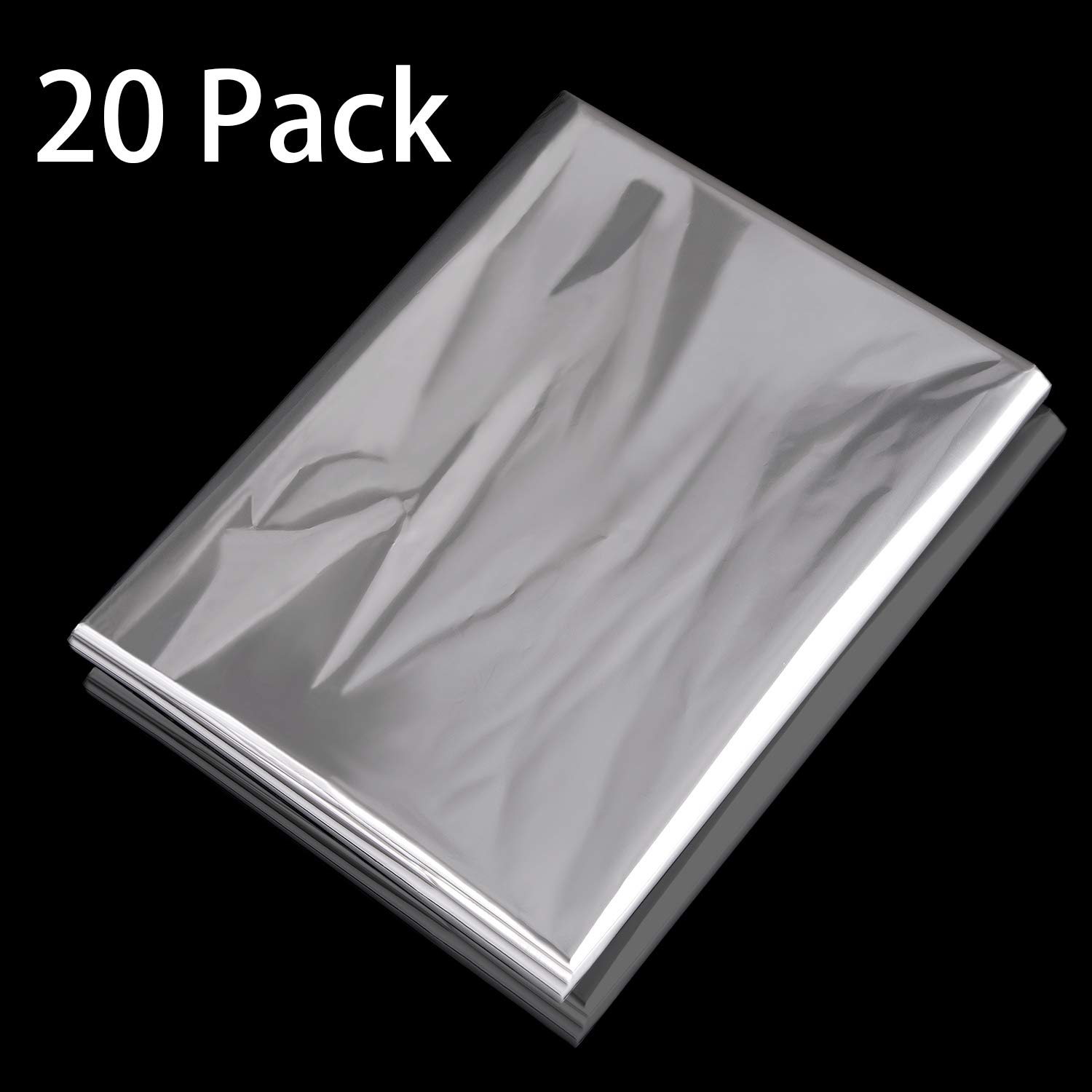 Small Clear Cellophane Gift Bags For Grocery Store / Boutique / Supermarket