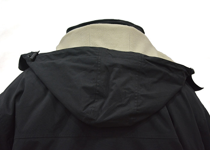 Two Pieces Jacket Outdoor Work Clothes With Hood Fashionable Design