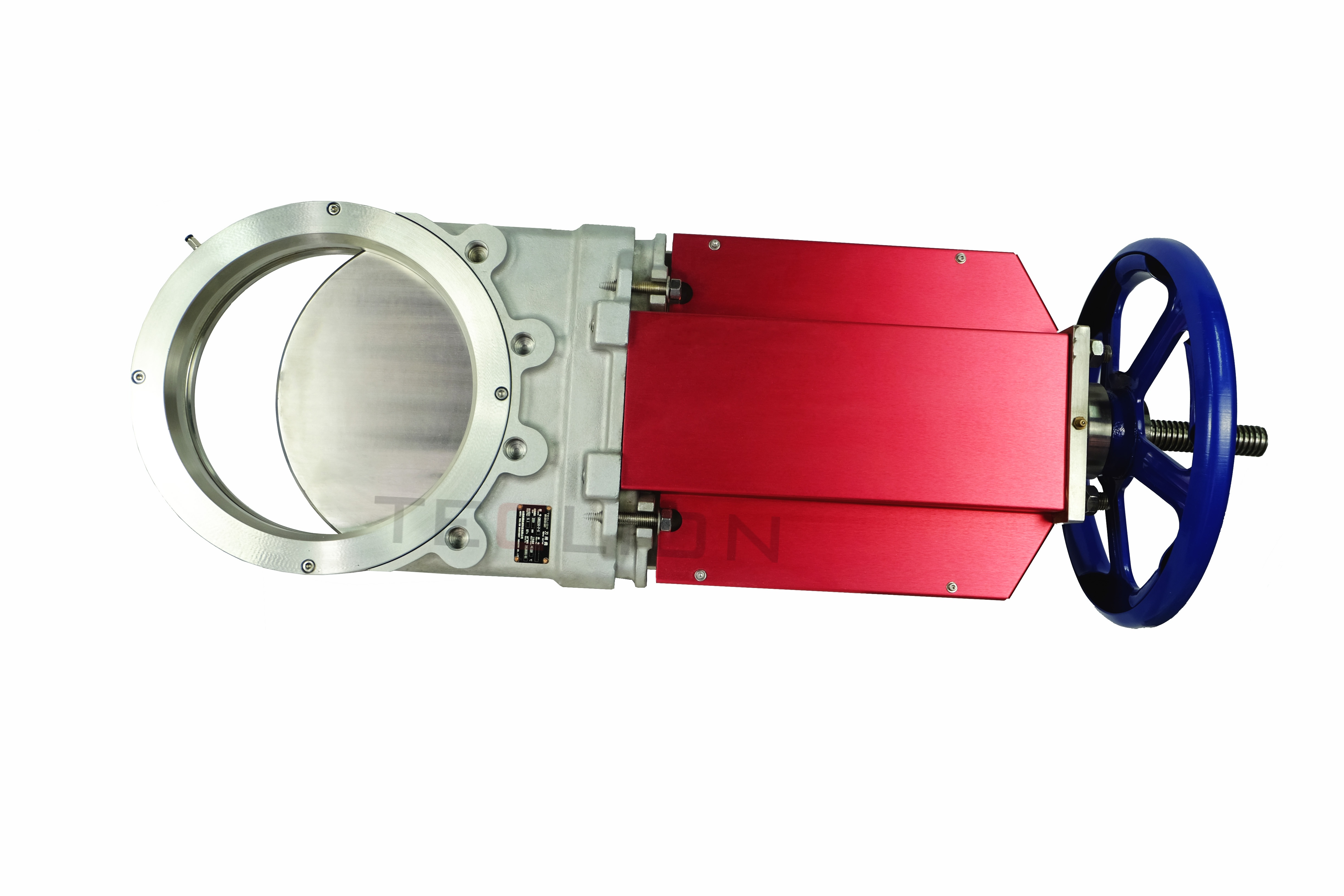 Double Knife Pneumatic Duct Diverter Valve For Powders Granular Customized
