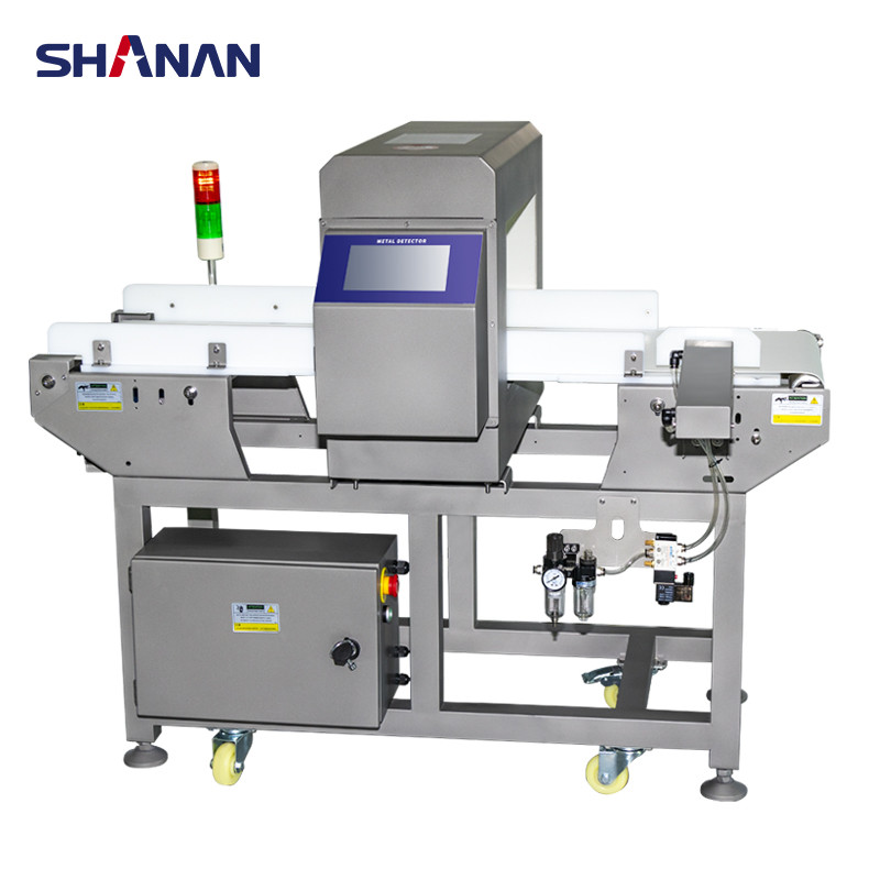 High Accuracy free fall pipeline metal separator funnel food metal detector for granular pharma metal powder plastic rub
