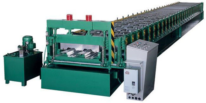 Energy Saving Trapezoidal Sheet Roll Forming Machine , Cold Forming Machine