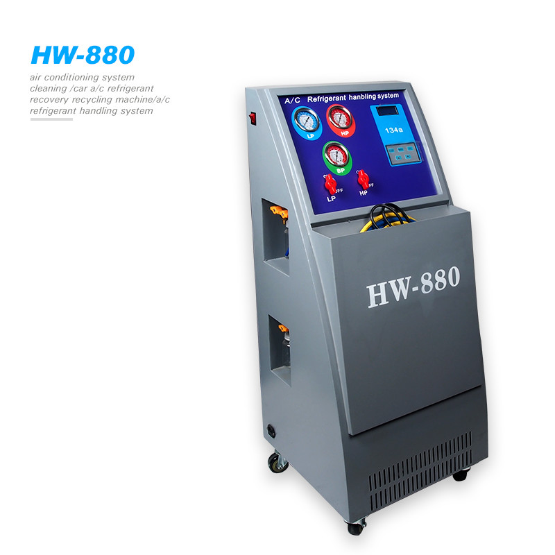 HW-880 5.4m3/H Automotive AC Recovery Machine AC Gas Charging Machine