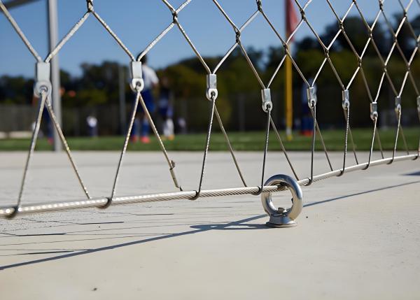 Quality 7x9 Stainless Steel Wire Rope Mesh Netting Flexible Stainless Steel Rope Mesh for sale