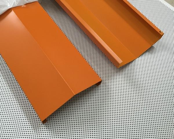 Weather Resistant Powder Coated Aluminum U Shaped Strip Residential Ceiling