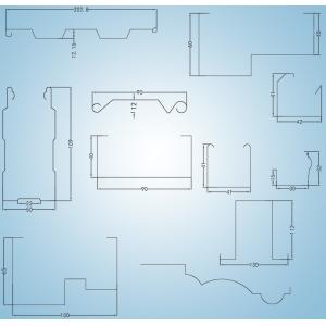 Manual Roller Shutter Slat Making Machine cold-rolling mill