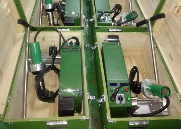 80mm Automatic Roofing Hot Air TPO Welding Machine For Plastic