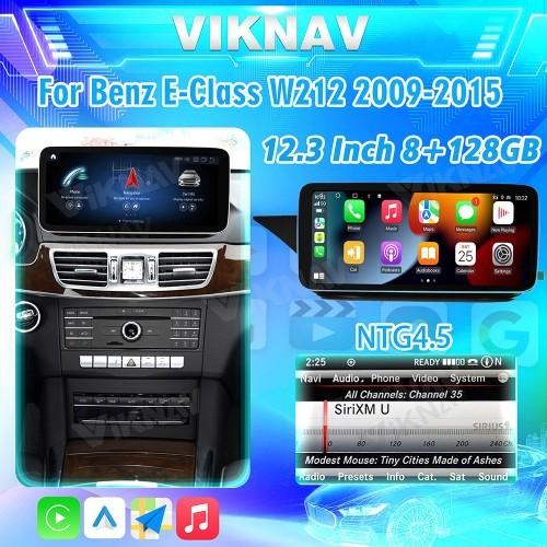 Viknav 12.3inch Android Car Radio With Screen For Mercedes Benz E Class W212
