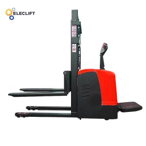  Capacity 2.5tons Full Electric Pallet Stacker With 3 Meters Lifting Heights Manufactures