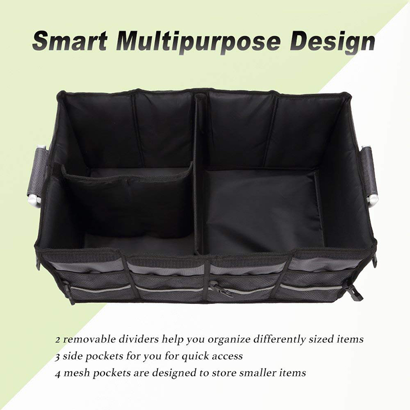 Custom popular car trunk organizer box