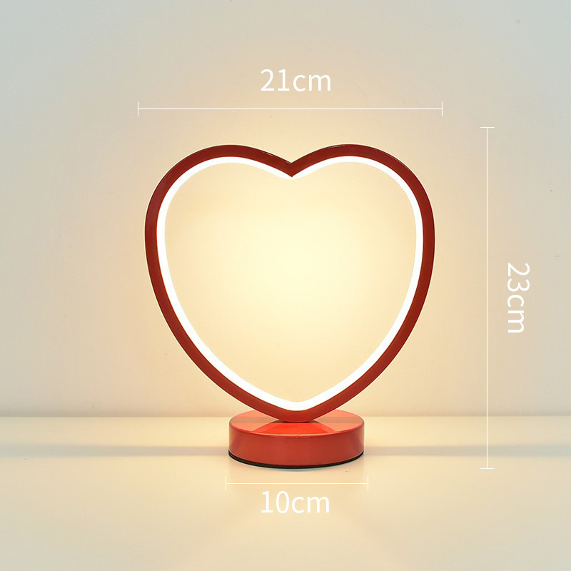 Power Supply Mode Built-in Lithium Battery Wedding Red Creative Lamp for Wedding Room