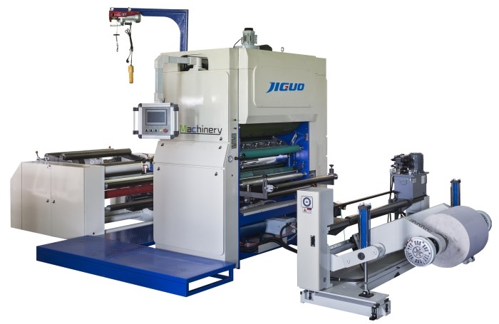 JIGUO Roll To Roll Lamination Machine Film Laminating Machine FMZ-1500J