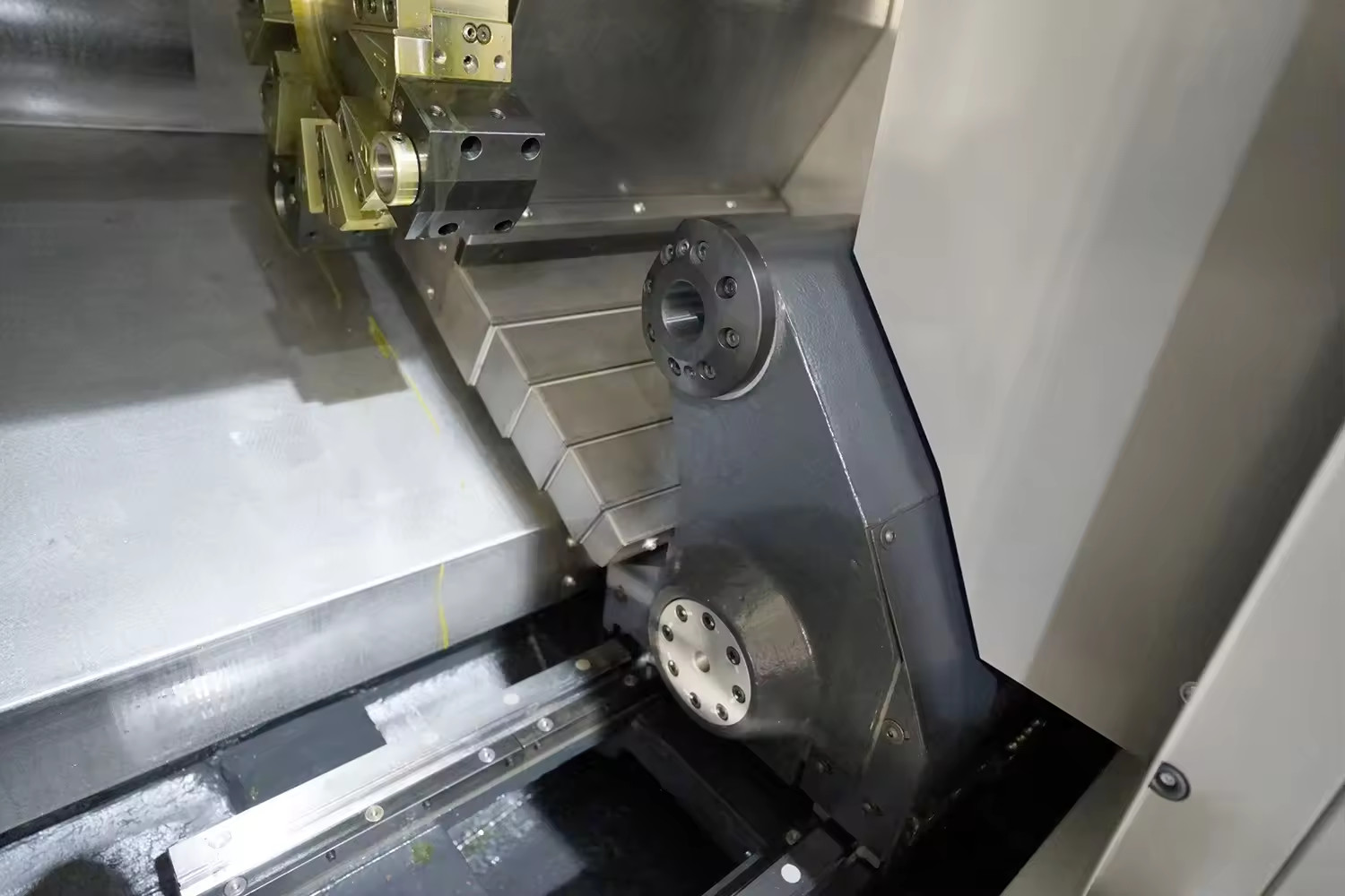 SMTCL Slant Bed CNC Lathe Horizontal 8 Station Servo Turret IT35L Turning Machines Metal CNC Lathe