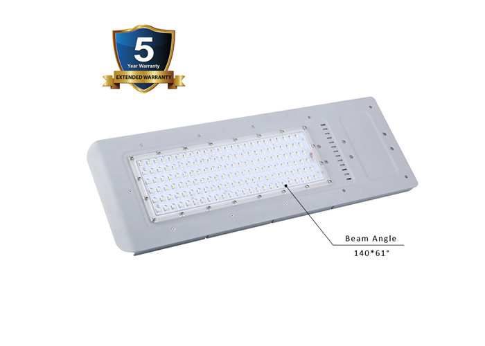 60W 6000K Outdoor LED Street Lights Energy Savings CE ROHS Certification
