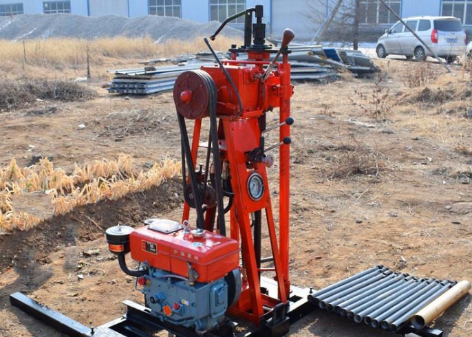 St50 Portable Grouting Engineering Drilling Rig Machine Coring Soil Sampling