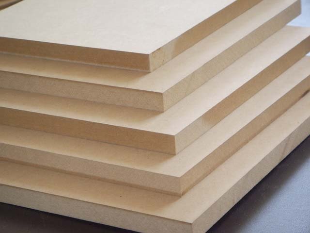 Matt Surface Natural Wood Veneer 5mm Melamine Faced Plywood