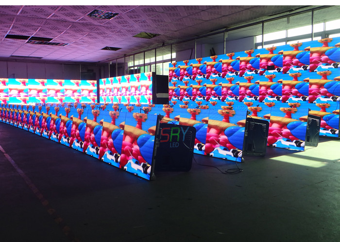Waterproof Rental LED Display 576x576mm P6 SMD3535 Led Video Display Panels
