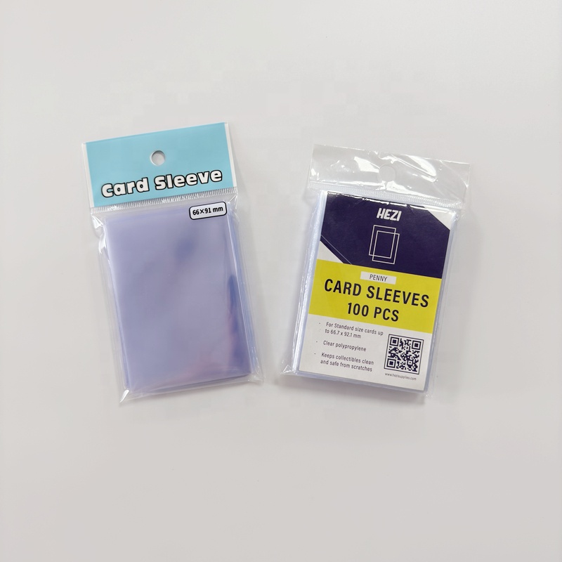Pack Game MTG Card Sleeves Transparent Custom Protector