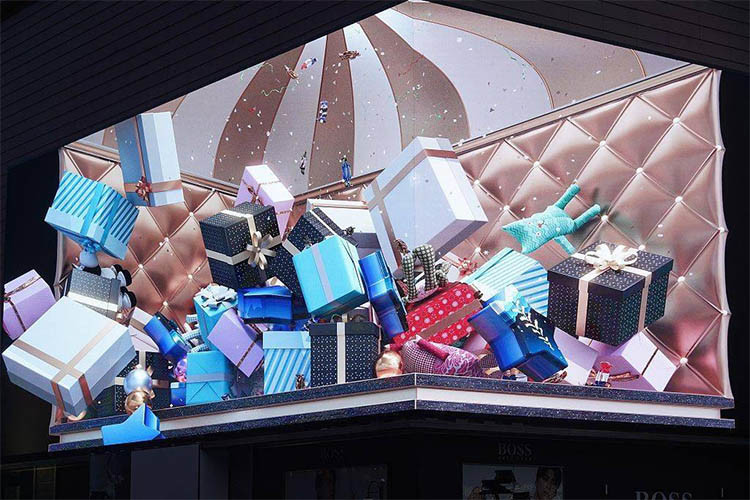 Double Sided Outdoor Full Color Led Display Screen 96x96 Dots