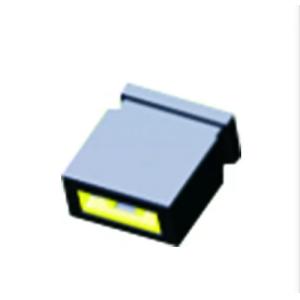 2.54mm 2.0mm Mini Jumper Open / Close Type PBT Black SN Over Ni Plating