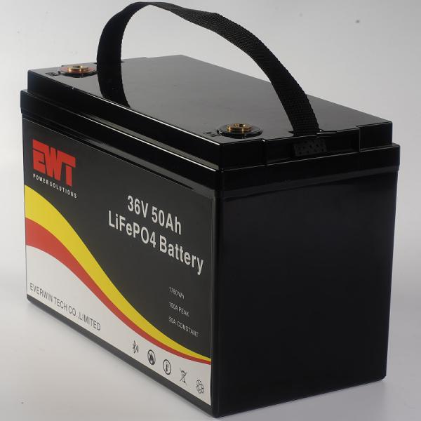 High Safety Cleaning Equipment Lifepo4 Battery Pack 36V 50Ah with Long Working