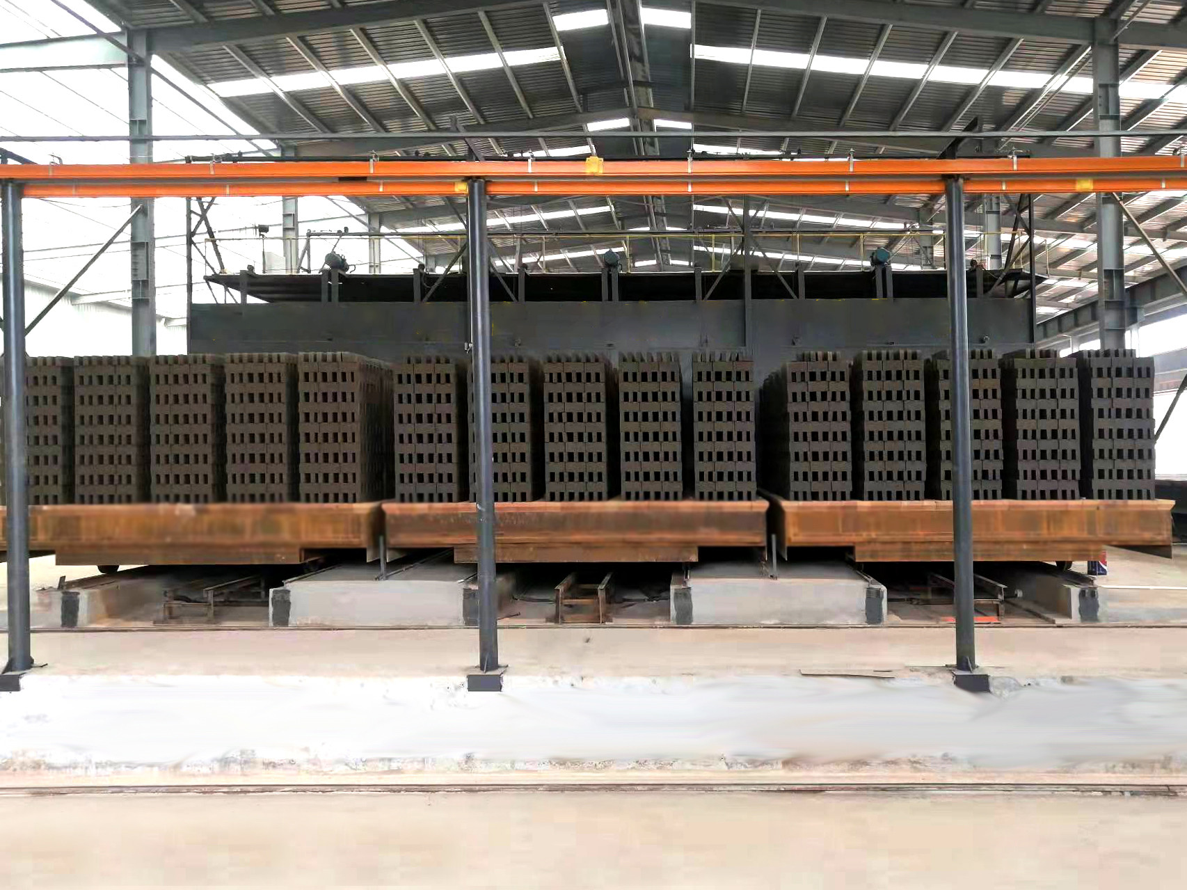 CE / ISO Certification Brick Manufacturing Plant With 3.6m Kiln Section