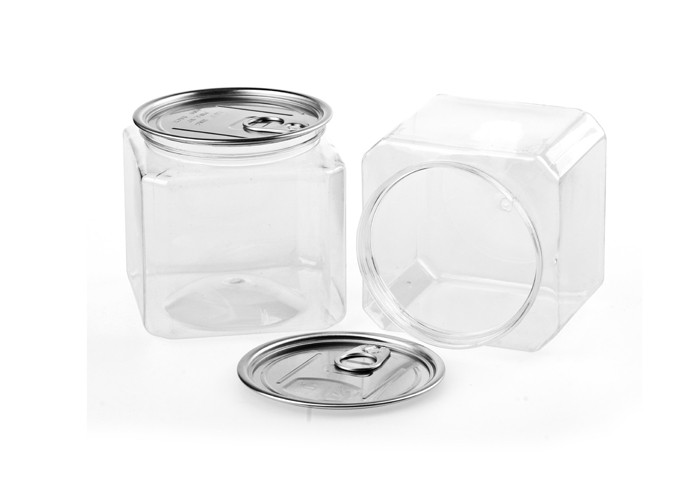 Aritight Clear Plastic Packaging Tubes , Blowing Easy Open End PET Tube