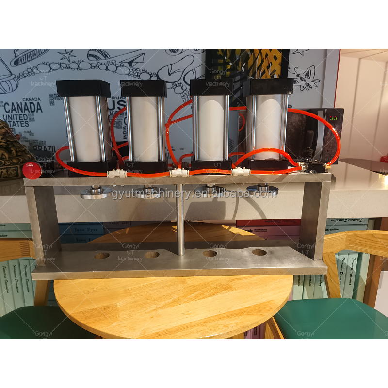 Multiple Molds Bath Salt Ball Press Machine for Finished Pneumatic Fizzy Bath Balls