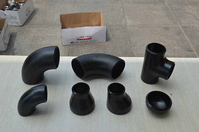 ASTM B16.9 Butt Welded Gas Pipe End Cap Seamless Black Painting Galvanized
