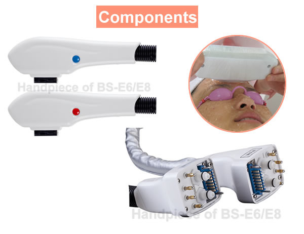 Painless IPL Laser Hair Removal Machine For Full Body / Face Skin Lightening